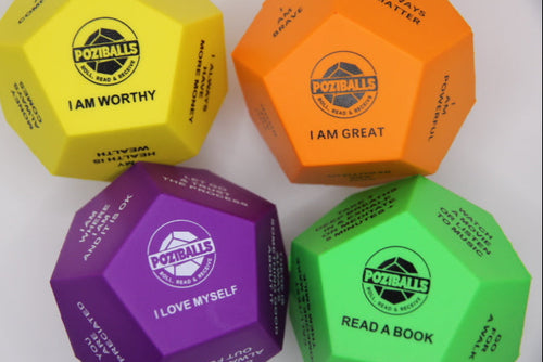 POZI BALLS – Full Set (4-Pack) 🟢🟡🟠🟣